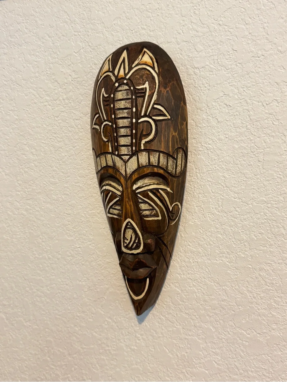 Wall Decor Handcrafted African Mask 11.5